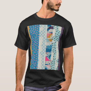 Camiseta Diseño de patrones sin inconvenientes de mosaicos