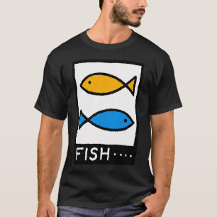 Camiseta Diseño de peces de Boku no Natsuyasumi 2