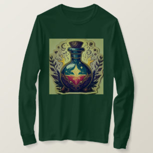 Camiseta Diseño de Pegatina de botellas de poción mágica