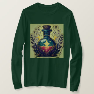 Camiseta Diseño de Pegatina de botellas de poción mágica