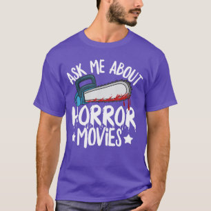 Camiseta Diseño de película de terror de Halloween para un 