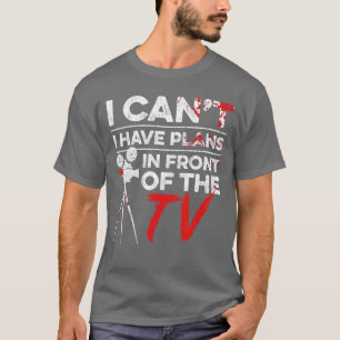 Camiseta Diseño de película de terror para un amante del ci