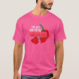 Camiseta Diseño De Pepper Rojo Para Un Chili Scoville 1