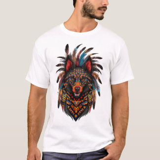 Camiseta Diseño de perros exóticos inspirado por arte triba