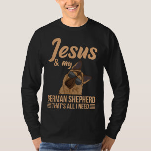 Camiseta Diseño de perros para un pastor alemán