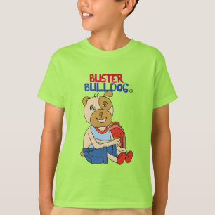 Camiseta Diseño de personaje de cachorro adorable para niño