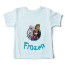 Camiseta (diseño de personaje de Frozen)