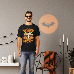 Camiseta Diseño de Personalizado de ganso de Halloween Nara