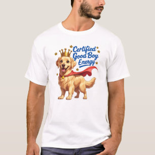 Camiseta Diseño de Personalizado de Good Boy Certificado - 