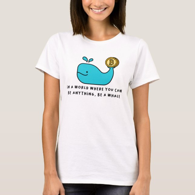 Camiseta Diseño de Personalizado de inversor criptográfico  (Anverso)