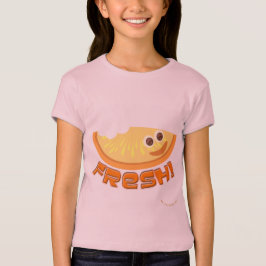 Camiseta Diseño de Personalizado de rebanada de Naranja fre