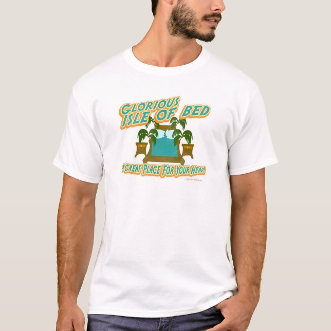 Camiseta Diseño de Personalizado de viajes de la Isla de la (Anverso)