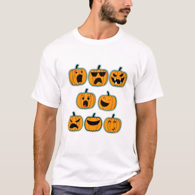 Camiseta Diseño de Personalizado fantasma de Halloween (Anverso)