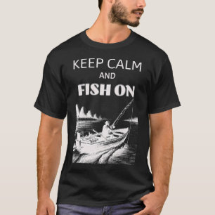 Camiseta diseño de pesca