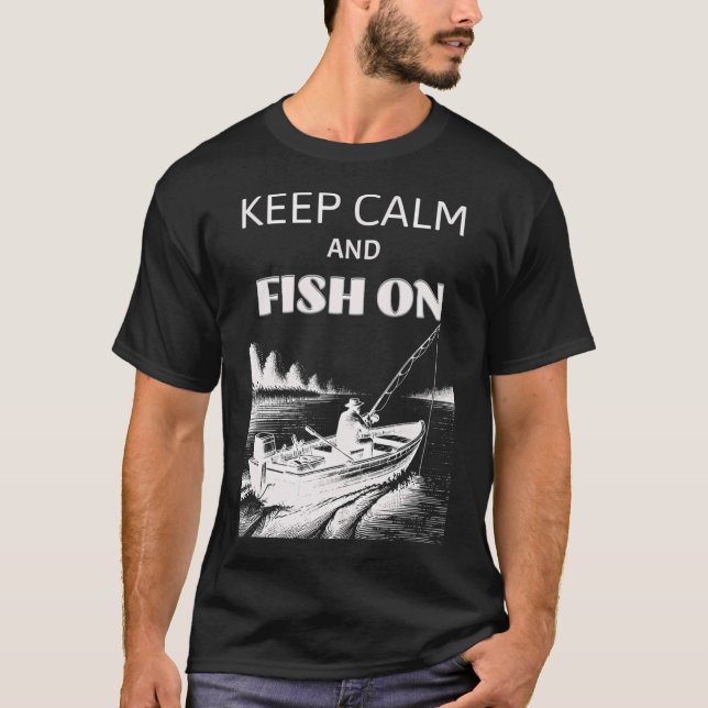 Camiseta diseño de pesca (Anverso)