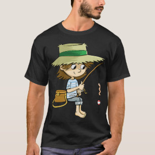 Camiseta Diseño de pesca absolutamente torcido