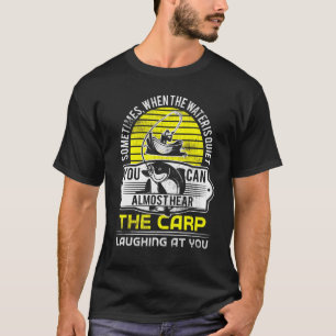 Camiseta Diseño de pesca de carpas para hombres siluro y ca