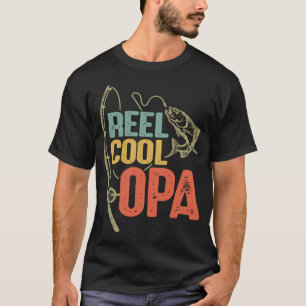 Camiseta Diseño de pesca divertido carrete vintage genial a