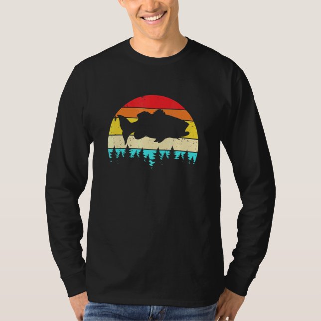 Camiseta Diseño De Pesca Para La Pesca De Peces (Anverso)