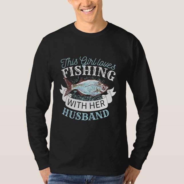 Camiseta Diseño De Pesca Para Pescado 4 (Anverso)