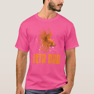 Camiseta Diseño de Pesca Vintage presente Beta Dad