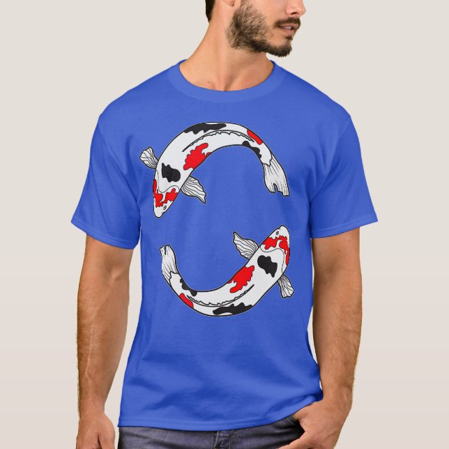 Camiseta Diseño de pescado de Sanke Koi para dueños de esta (Anverso)