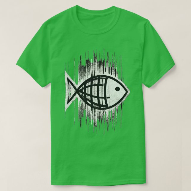 Camiseta Diseño de pescado Guay (Diseño del anverso)