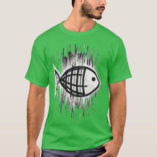 Camiseta Diseño de pescado Guay