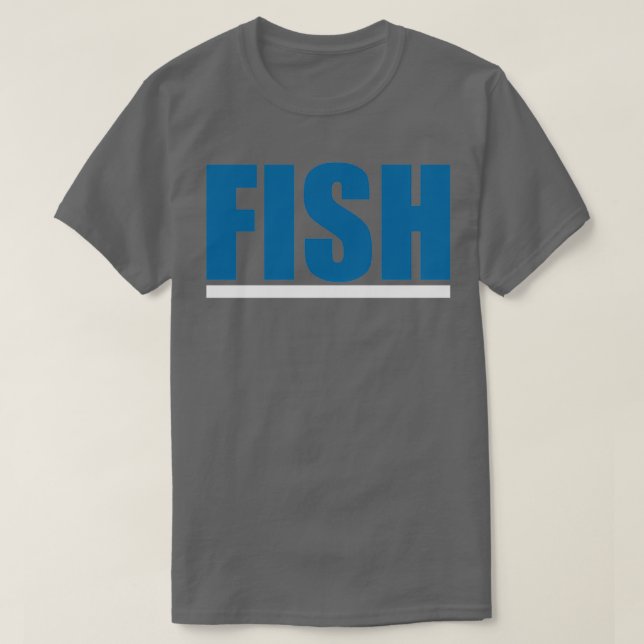 Camiseta Diseño de pescado para pescadores 2 (Diseño del anverso)