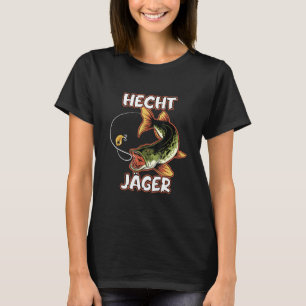 Camiseta Diseño de pescador Hecht Jäger Motivo lucio