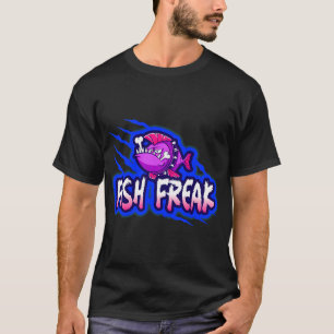 CAMISETA DISEÑO DE PESCADOS LOCOS