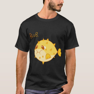 Camiseta Diseño de pez globo 'Blub'