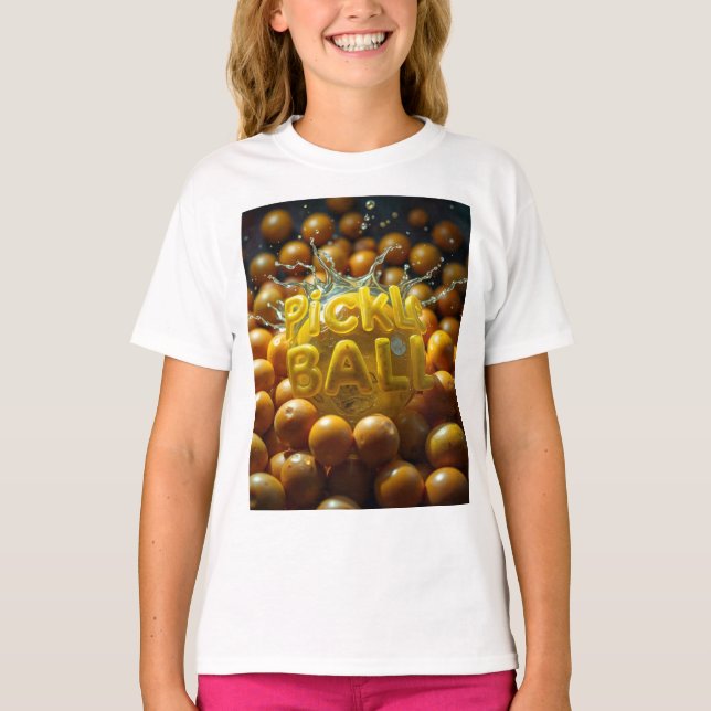 Camiseta diseño de pickleball (Anverso)
