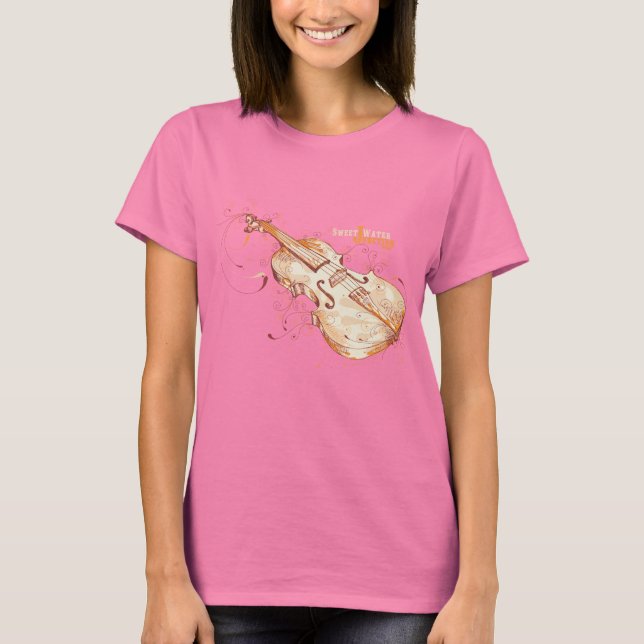 Camiseta Diseño de pie de página (Anverso)