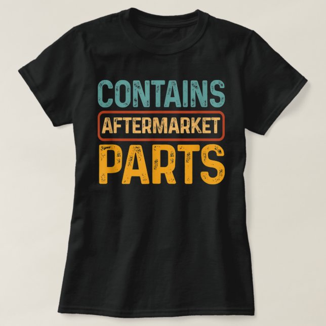 Camiseta Diseño de piezas de postventa biónicas - Rep de Kn (Diseño del anverso)