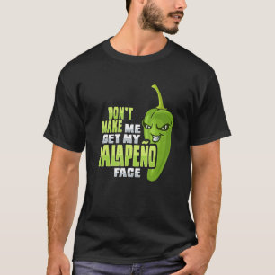 Camiseta Diseño De Pimienta Verde Para Un Chili