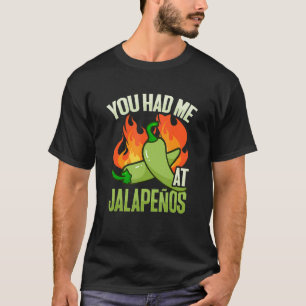 Camiseta diseño de pimienta verde para un chili escocés