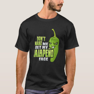 Camiseta diseño de pimienta verde para un niño