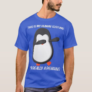 Camiseta Diseño de Pingüino Cuto Para Hombres Mujeres Anima
