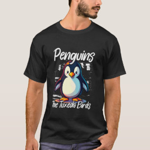 Camiseta Diseño de pingüino divertido para amantes de pingü