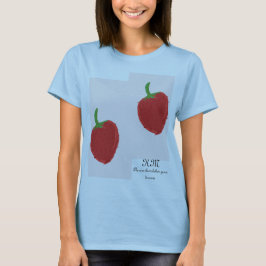 Camiseta Diseño de pintura de fresas