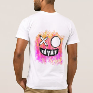 Camiseta Diseño de pintura manual sin piedad