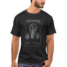 diseño de plano de patente de bombilla eléctrica