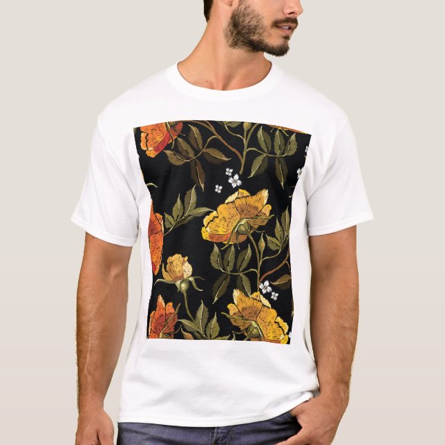 Camiseta Diseño de planos manuales (Anverso)