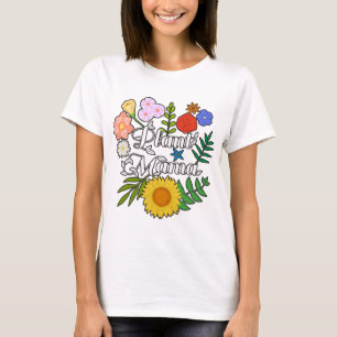 Camiseta Diseño de plantas de Plant Mama