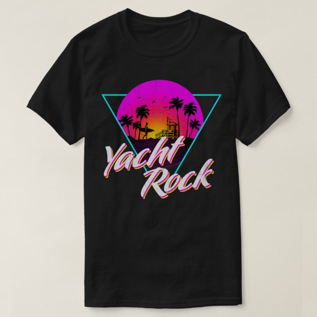 Camiseta Diseño de playa para beber barcos de Fiesta de yat (Diseño del anverso)