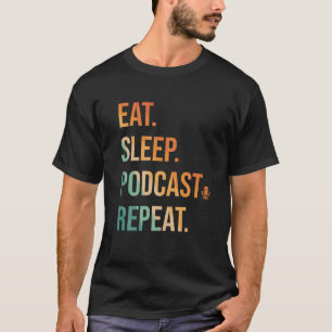 Camiseta Diseño De Podcast Gracioso Para Hombres Mujeres Po