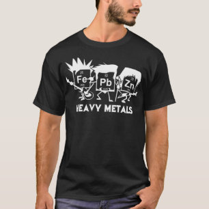 Camiseta Diseño de polígono científico y de fanáticos metal