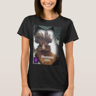 Camiseta Diseño de pollo absolutamente no divertido Sarcást