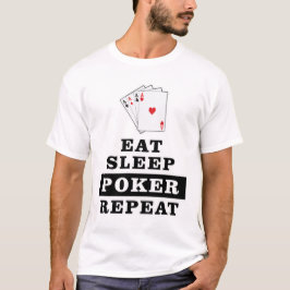 Camiseta Diseño de póquer divertido